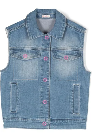 Billieblush Débardeur en jean à motif cœur