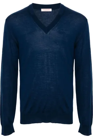 VALENTINO GARAVANI Pull en laine vierge à col v