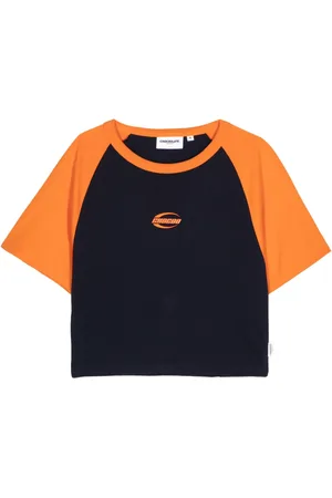 Chocoolate T-shirt colour block à logo imprimé