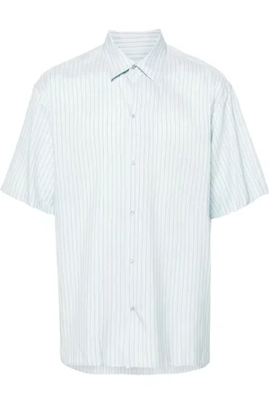 Lanvin Chemise rayée à boutons pression