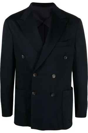 DoppiaA Blazer à boutonnière croisée