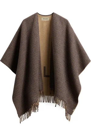 Woolrich Cape à carreaux