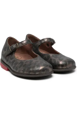 PèPè Ballerines en cuir à imprimé léopard