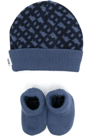 HUGO BOSS Chaussons-bonnet en maille