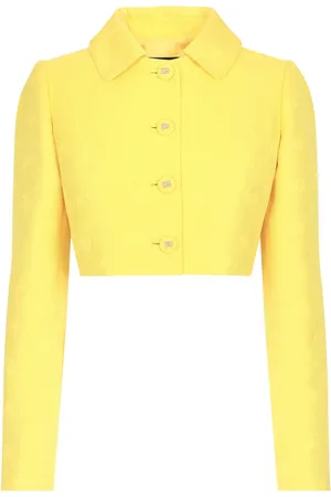 Dolce & Gabbana Veste en jacquard à coupe crop