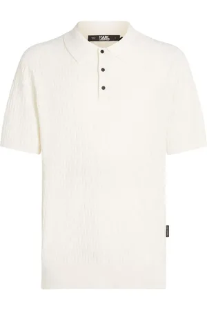 Karl Lagerfeld Polo à logo en jacquard