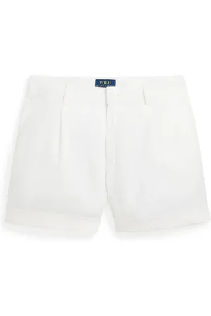 Ralph Lauren Short en lin à plis