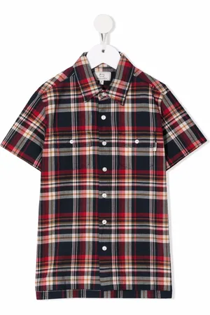 Woolrich Chemise en coton biologique à carreaux