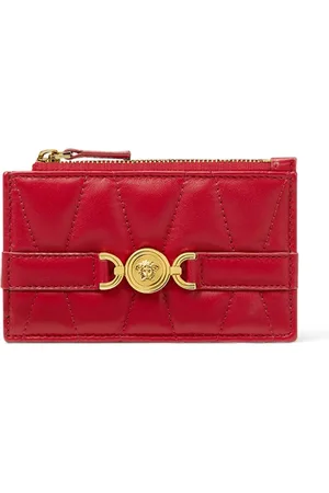 VERSACE Porte-cartes matelassé Medusa 