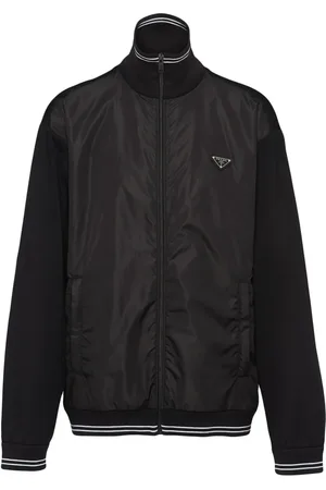 Prada Veste bomber à plaque logo