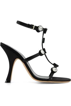 Giambattista Valli Sandales à ornements strassés