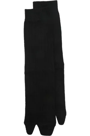 Maison Margiela Chaussettes longues en maille