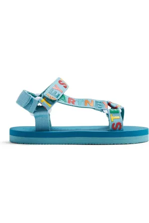 Stella McCartney Sandales à bande logo