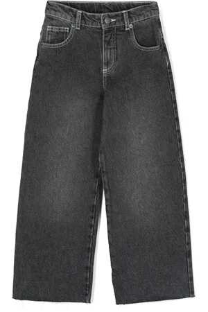 DOUUOD KIDS Jean à logo brodé