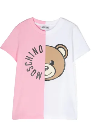 Moschino T-shirt en coton à motif Teddy Bear