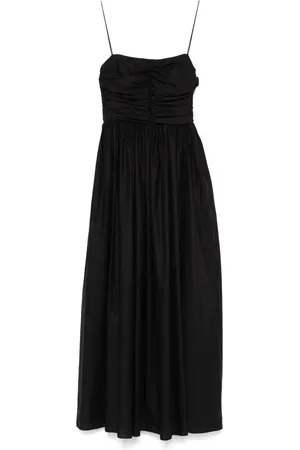 MATTEAU Robe longue à design froncé