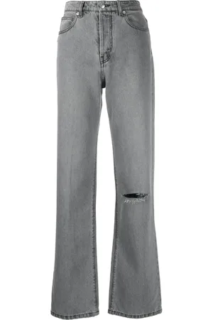 Zadig & Voltaire Jean droit à effet usé