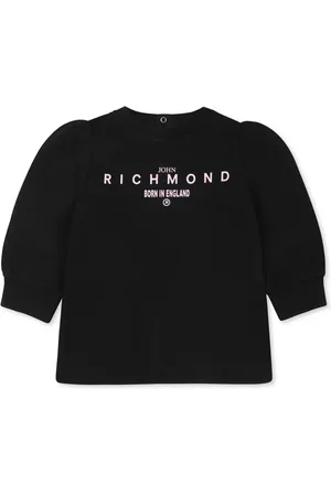 John Richmond Robe à logo imprimé
