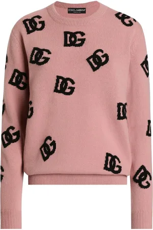 Dolce & Gabbana Pull en laine à logo DG