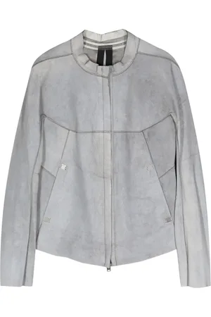 ISAAC SELLAM EXPERIENCE Veste en cuir à empiècements