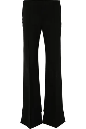 Chloé Pantalon en laine à coupe évasée