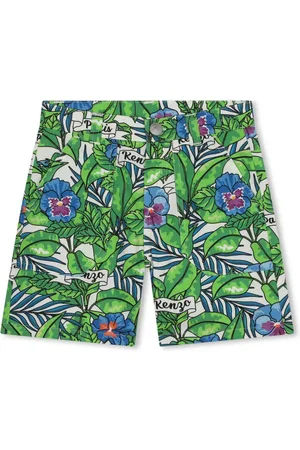 Kenzo Short à fleurs en coton