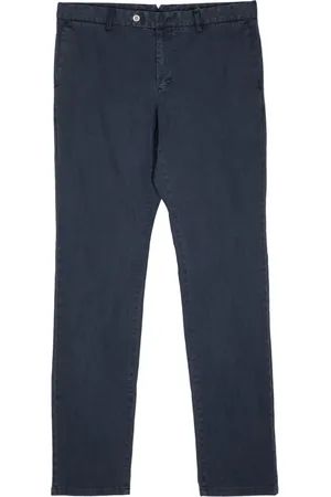 MAN ON THE BOON. Pantalon chino en coton mélangé