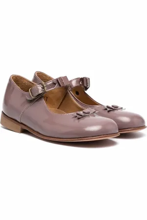 PèPè Ballerines en cuir à détail de nœud