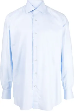 BRIONI Chemise en coton à manches longues