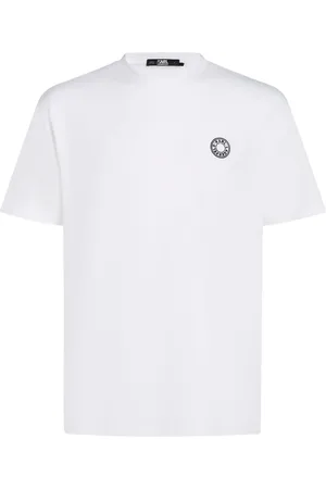 Karl Lagerfeld T-shirt en coton à logo Circle