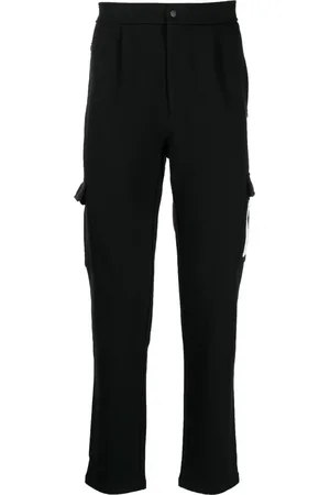 Ports V Pantalon de jogging en coton à patch logo