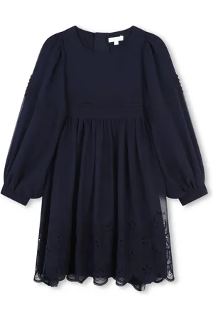 Chloé Robe en soie à design superposé
