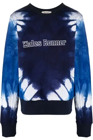 WALES BONNER Sweat tie-dye à logo brodé