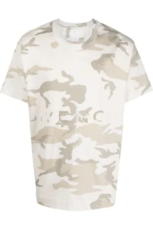 Givenchy T-shirt en coton à imprimé camouflage