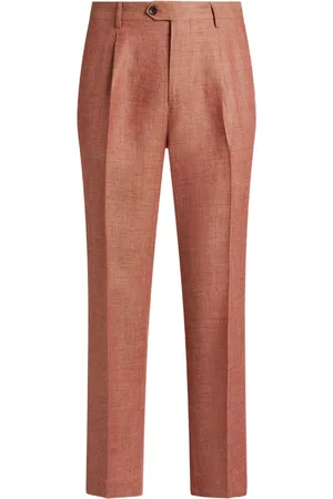 Etro Pantalon à plis marqués