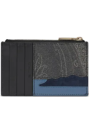 Etro Portefeuille à motif cachemire