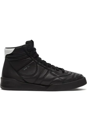 Courrèges Baskets Mid Club 02 en cuir