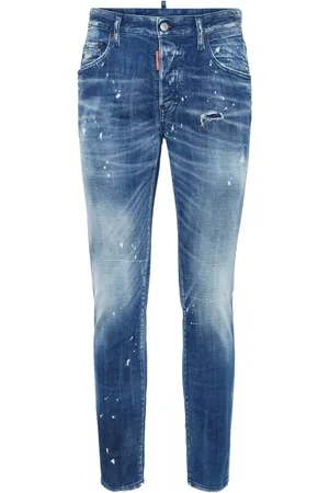 Dsquared2 Jean slim à effet usé