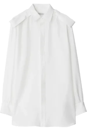 Burberry Chemise en soie à manches longues