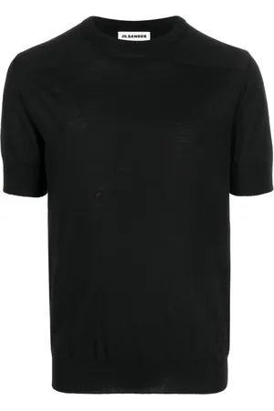 Jil Sander T-shirt en laine à manches courtes