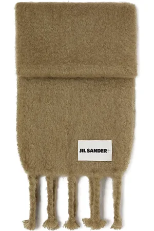 Jil Sander écharpe à bords frangés