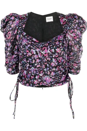 Marant Etoile Blouse Galaor à manches bouffantes