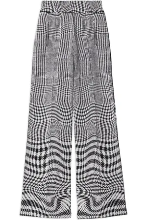 Burberry Pantalon à motif pied-de-poule