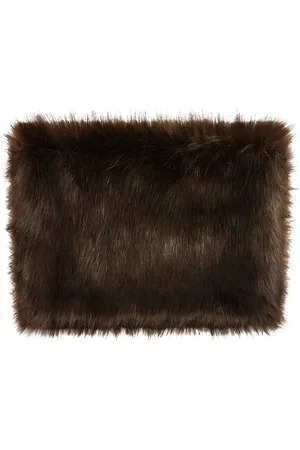 ROSETTA GETTY X Violet Getty chapeau en fourrure artificielle