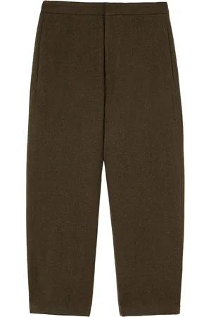 Jil Sander Pantalon fuselé à patch logo