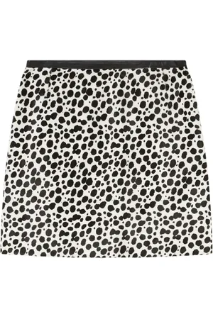 VERSACE Minijupe à imprimé Dalmatian