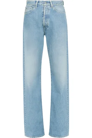 Maison Margiela Jean droit à ourlet retroussé