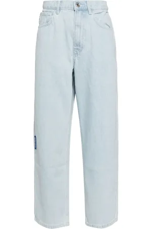 A Bathing Ape Jean à patch logo