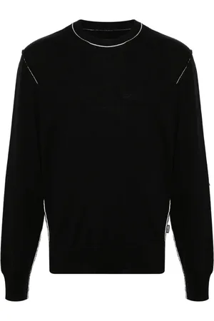 Maison Margiela Pull Gauge 12 à bords contrastants