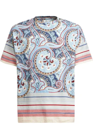 Etro T-shirt à motif cachemire